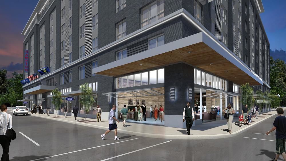 Hampton Inn And Suites By Hilton Portland-Pearl District Экстерьер фото